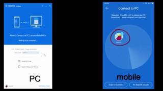 How to Share files from Android to PC using SHAREit [upl. by Lubba]