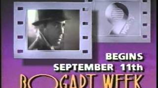 WGN Commercial for Bogart Week  1984 [upl. by Arehs]