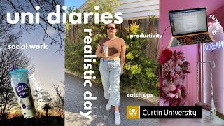 day in the life of a curtin university student  vlogging like you’re on my private story [upl. by Munson760]