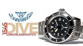 Squale 20 Atmos 200 Meter Diver with Ceramic Bezel and Sapphire Cyrstal [upl. by Ennayelsel]