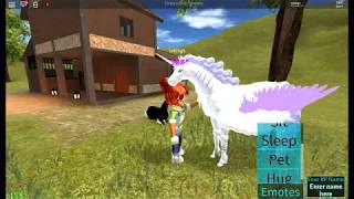 roblox Horse World By Virtuality World [upl. by Sirred]