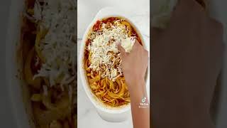 How to make beautiful baked Spaghetti Bolognese  Food Cooking Tips [upl. by Haram]