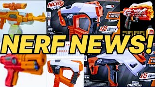 NERF NEWS NEW Nerf PRO Blasters DoubleAction Dart Zone Adventure Force Rogue and Stinger [upl. by Ientirb]