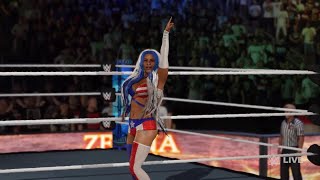 Zelina Vega WWE 2K24 Entrance [upl. by Auehsoj]