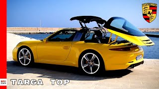 Porsche 911 Targa 4 and Targa 4S Top Mechanism  991 [upl. by Naleag414]