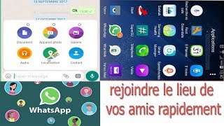 nouveau WhatSapp  partager votre localisation géographique avec vos amis [upl. by Ekihc]