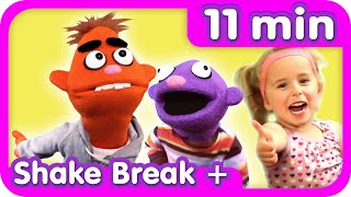 Shake Break  More  Excercise Songs for Kids  Pancake Manor [upl. by Taryn]