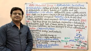 Antimalarial Drug Part10 Final Artemisinin Pharmacology amp Mechanism of Action  Antimalarial Drug [upl. by Adela284]