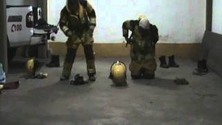 Entrenamiento y Competencia de Bomberos Voluntarios Reconquista Video 5 de 6 [upl. by Ialokin]