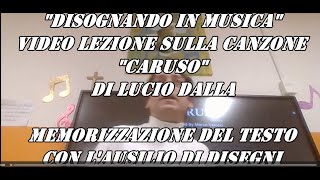 VIDEOLEZIONE sulla canzone CARUSO di Lucio Dalla a cura del prof LITTERA [upl. by Neeloj]