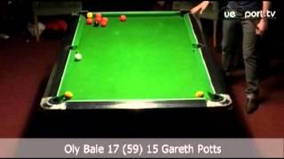 £20000 8Ball Money Match  Gareth Potts v Oly Bale  Part 8 of 10 [upl. by Kursh]