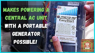 How To Install A Soft Start Kit On A Air Conditioner  Run Home AC With A Generator  MicroAir [upl. by Edana581]