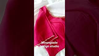 Moonglade design studio blouse design machine embroideryvettichira Malappuram dt [upl. by Naujd433]