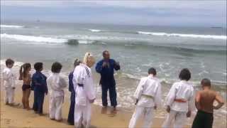 Discover amp Goltz Judo on the Beach akaBroderick Goes to Beach [upl. by Syxela]