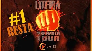 LITFIBA Terremoto Tour Live 1993  1 quotRestaquot  Intro [upl. by Pennie]