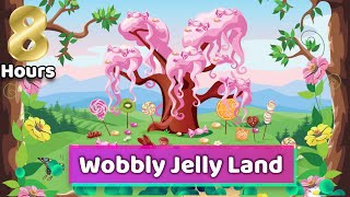 Sleep Meditation for Children  8 HOURS WOBBLY JELLY LAND  Sleep Story for Kids [upl. by Reiko]