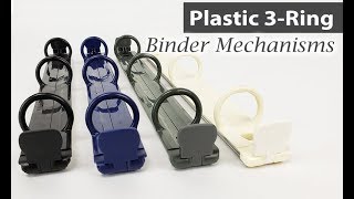 Plastic Ring Binder Mechanism Spines [upl. by Rebna369]