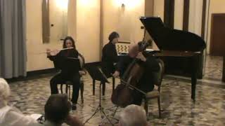 PIAZZOLLA OBLIVION NEOKLASSIC TRIO MESTIERI flauto PACCAGNELLA cello BOTTURA piano [upl. by Doxia]