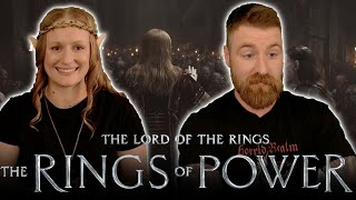 Rings of Power 2x1 Elven Kings Under The Sky  Reaction [upl. by Lutero608]