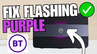 How To Fix BT Smart Hub Flashing Purple amp No Internet [upl. by Munford502]