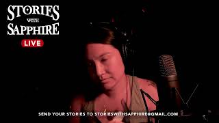 Little passenger and more spooky stories  Stories With Sapphire LIVE  Scary Story Time [upl. by Aronoel]