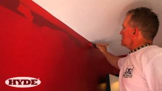 How to paint next to a ceiling and get clean edges [upl. by Rehotsirk]