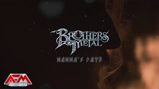 BROTHERS OF METAL  Nannas Fate 2024  Official Lyric Video  AFM Records [upl. by Serrell]