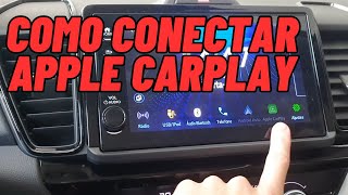 Como Conectar o Apple CarPlay no seu Carro [upl. by Leler421]