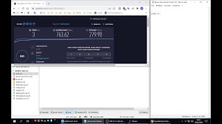 Torrent Speed Test fibra FTTH  Openfiber  ILIAD [upl. by Yelats]