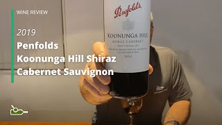 Wine Review Penfolds Koonunga Hill Shiraz Cabernet Sauvignon 2019 [upl. by Nodnal]