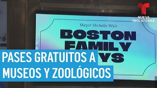 Pases gratuitos para museos y zoológicos en Boston [upl. by Atinek583]