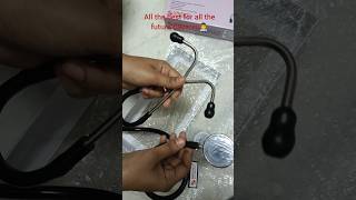 Unboxing stethoscope neet doctor viralvideo shortsfeed shorts [upl. by Colfin]