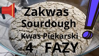 Zakwas kwas piekarski sourdough Co jest ważne  Odc 1 [upl. by Huebner]