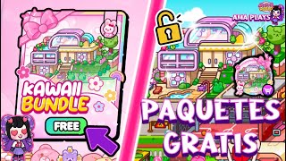 CÓMO CONSEGUIR GRATIS LOS PAQUETES DE LA CASA HOUSE MAKER KAWAII Avatar World [upl. by Barden]