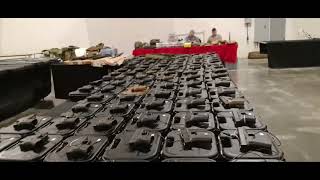 Over Half a Million in Guns by One Vendor RK Gun Show Springfield Missouri Militarysurplusllccom [upl. by Vinna]