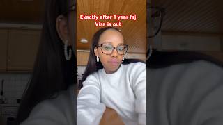 FSJ Visa out after 1 year motivation [upl. by Naoma329]