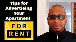 Tips for Advertising Your Apartment For Rent [upl. by Feltie]