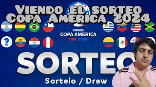 Viendo sorteo copa america [upl. by Yaluz]