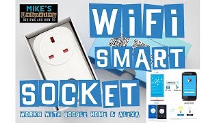 WIFI Smart Socket Cheapest Alexa Enabled IOT Plug [upl. by Sorcha]