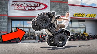 I Bought The World’s MOST EXPENSIVE Four Wheeler CanAm Renegade 1000 XMR [upl. by Iveksarap322]