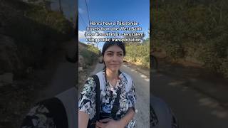 Here’s how a Palestinian travels… 20min  2hours… palestine travel traveling travelvlog shorts [upl. by Hildegard826]