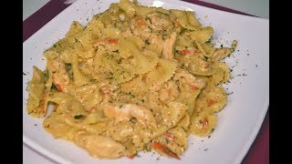 Best Chicken Farfalle Pasta  Pasta Farfalle de Pollo [upl. by Eadmund]