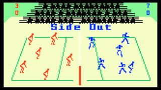 Spiker Super Pro Volleyball for the Mattel Intellivision [upl. by Paxon658]