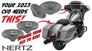 The Speaker Upgrade your CVO needs Step by step how to upgrade speakers on a 2023 Streetglide CVO [upl. by Arikihs]