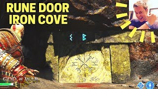 God of War Runic Door  Pristine Ore of the Realm Iron Cove The Lake of Nine [upl. by Eamaj212]