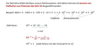 Zahlen Zahl als Summe von Zehnerpotenzen darstellen [upl. by Laina21]