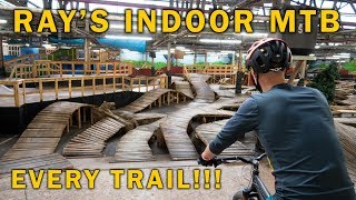 Full Tour of Rays Indoor MTB Park Cleveland Ohio [upl. by Liddy]