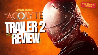 THE ACOLYTE  TRAILER 2  REVIEW disneyplusbr StarWarsBRA [upl. by Neerak614]