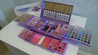 Claires Purple Mega Make Up Cosmetic Set [upl. by Otrebireh849]