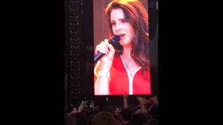 Money Power Glory  Lana Del Rey  Music Midtown 2014 [upl. by Vanhomrigh]